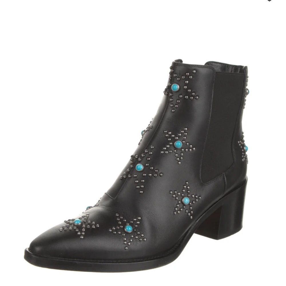 Valentino Leather Chelsea Boots - Picture 3 of 5